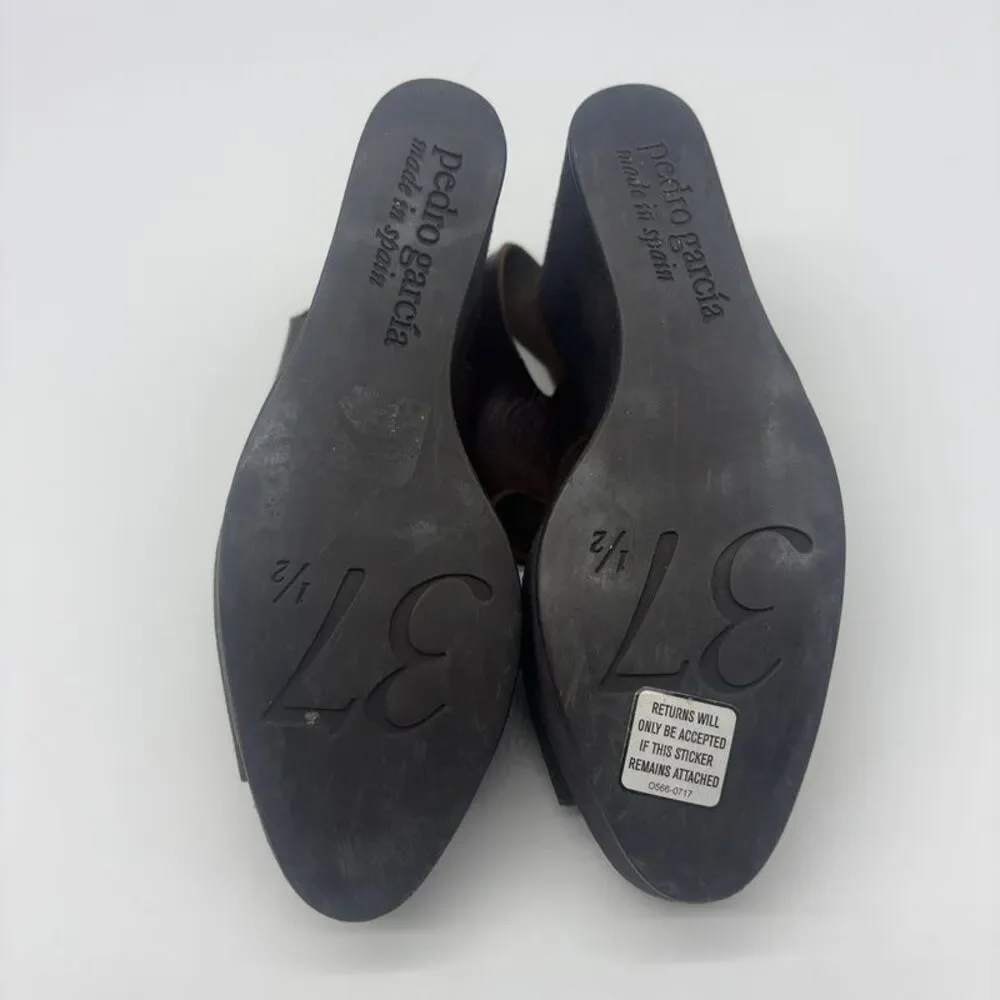 Pedro Garcia Wedge Sandals
